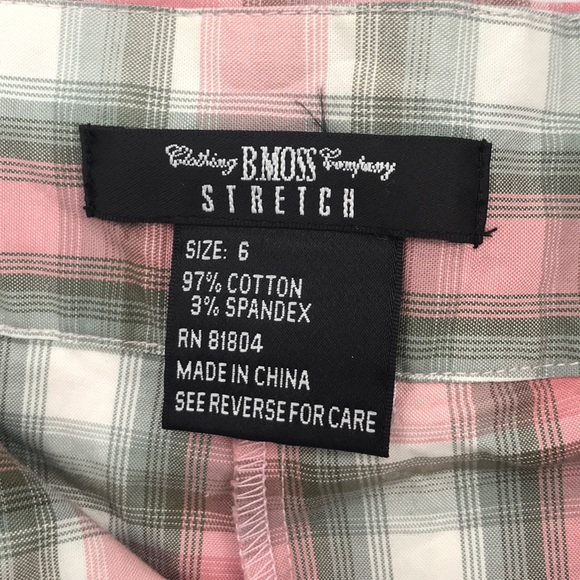 BMOSS Pink & Grey Skorts Size 6 - Picture 3 of 5